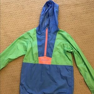 Columbia kids rain jacket/ windbreaker